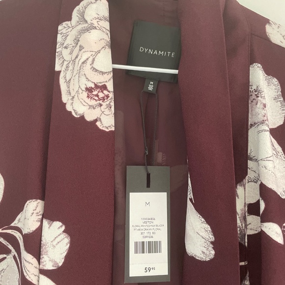 Dynamite floral maxi blazer - Picture 2 of 5